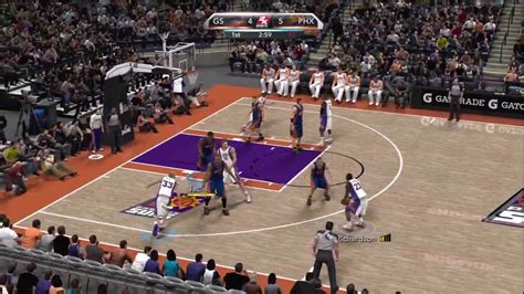 NBA 2K10 (Xbox 360) NBA Today Gameplay: Phoenix Suns vs. Golden State Warriors - YouTube