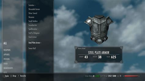 Steel Plate Armor (Skyrim): ID, Spawn Commands, Value & Weight - TBM | TheBestMods