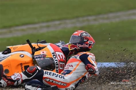 MotoGP, The crash of Marc Marquez in Assen | GPone.com