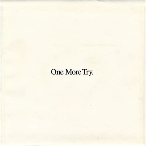 George Michael – One More Try – Vinyl (Carrollton Pressing, 7", 45 RPM ...