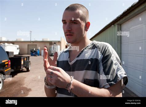 The chain gang at Maricopa County Jail in Phoenix Arizona Stock Photo ...