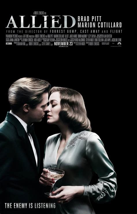 Allied (2016) Poster #1 - Trailer Addict