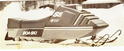 CLASSIC SNOWMOBILES OF THE PAST: 1974 BOA-SKI SS