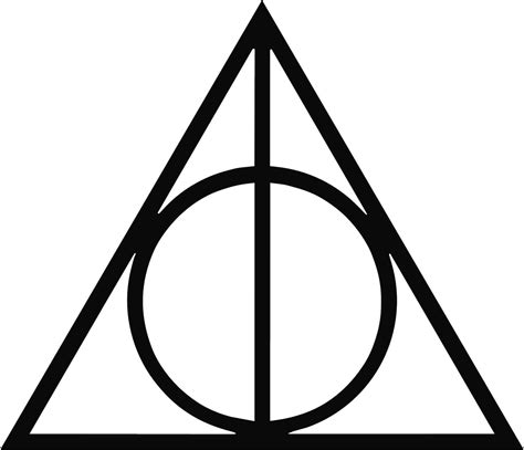 Harry Potter Heiligtümer des Todes Symbol lustige Aufkleber