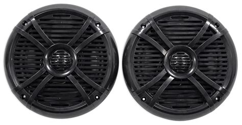 Pair Rockville RMSTS80B 8" 1000w Waterproof Marine Boat Speakers 2-Way Black - Walmart.com