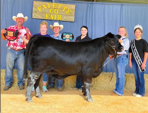 Annual Fayette County Fair Livestock Results | The Fayette County Record