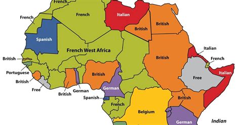 African colonies after the Berlin conference of 1884 - Vivid Maps