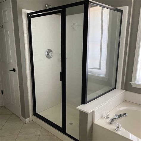 How to Paint Your Shower Door Frame | Easy DIY Tutorial - Amanda Seghetti