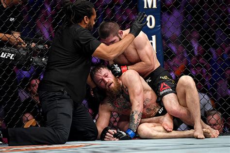 UFC 254 fight: Khabib Nurmagomedov submits Conor McGregor at UFC 229