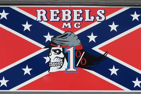 why do the rebels motorcycle gang in australia use a confederate flag with a union soldier as ...