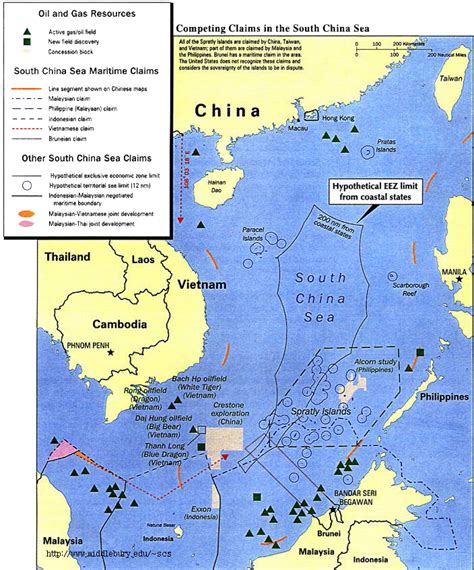 Maps & Images – Territorial Claims | The South China Sea