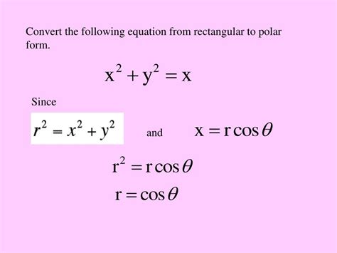 PPT - REVIEW 9.1-9.4 Polar Coordinates and Equations PowerPoint ...