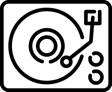 Download Vinyl Record Player Svg Png Icon Free Download - Vinyl Player Logo Png - Full Size PNG ...