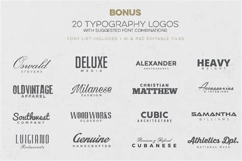 Logo Fonts - 50+ Best Fonts for Logo Design Design Shack