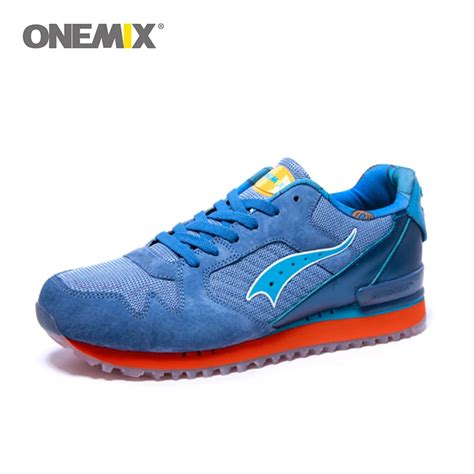 Onemix men's retro sport running shoes cheap portable shoes for women ...