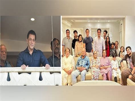 Salman Khan greets fans on Eid, poses with family for grand frame