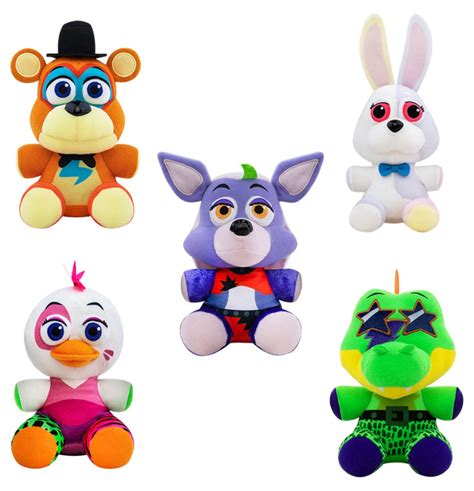 Buy Funko Plush: Five Nights at Freddy's - Security Breach Set of 5 ...