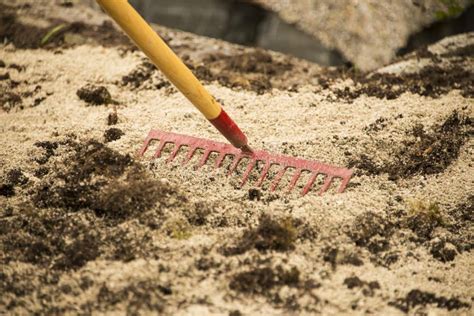 Lawn With Soil Preparation. Stock Photo - Image of brown, nobody: 73642122