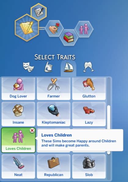 Loves Children traits by Sims_Lover at Mod The Sims » Sims 4 Updates