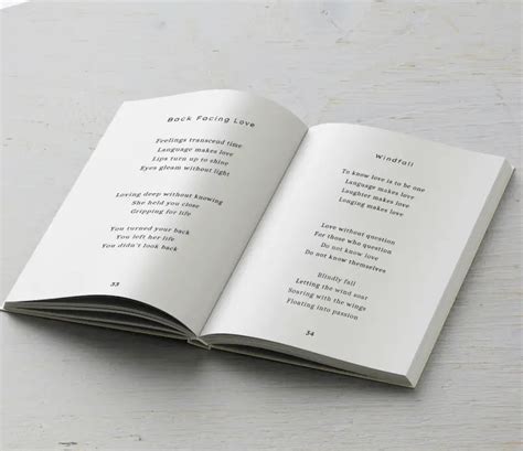 Poetry Book Printing | Printing Poems | Mixam