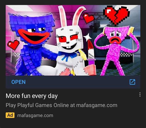 Poppy playtime and Vanny from fnaf.. : r/shittymobilegameads