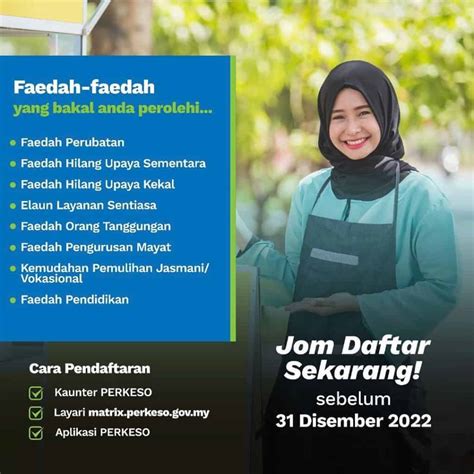 SPS Padanan Caruman PERKESO Untuk Orang Bekerja Sendiri