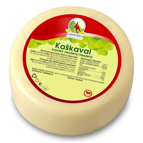 Agrofarma - traditional cheeses and bryndza - Cow Kashkaval cheese