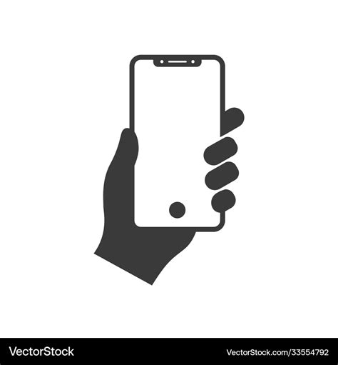 Mobile Phone Icon Vector