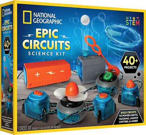 Amazon.com: National Geographic Circuit Maker Kit - Electronics Kit for ...