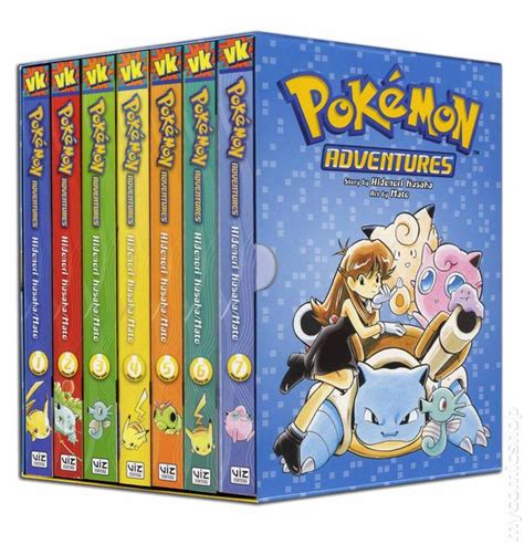 Pokemon Adventures Red and Blue Volumes 1-7 Manga - ayanawebzine.com