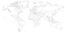 Map Of World Frame Free Stock Photo - Public Domain Pictures