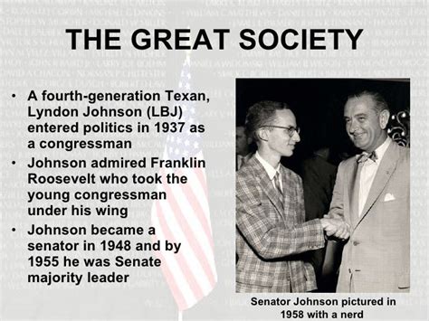 The great society & lbj