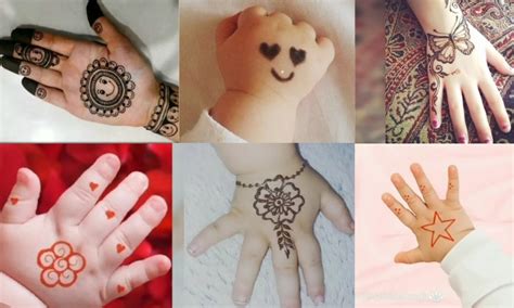 Cute Easy Mehndi Designs for kids Archives - M-womenstyle