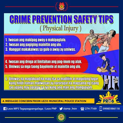 Crime Prevention Safety... - Lezo Municipal Police Station