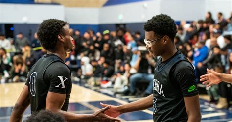 Bronny, Bryce James Face LeBron's Alma Mater St. Vincent-St. Mary's for Sierra Canyon | News ...