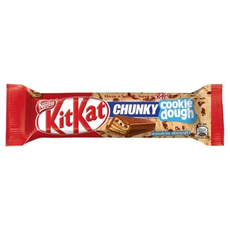 Kit Kat Chunky Cookie Dough Chocolate Bar 42G - Tesco Groceries