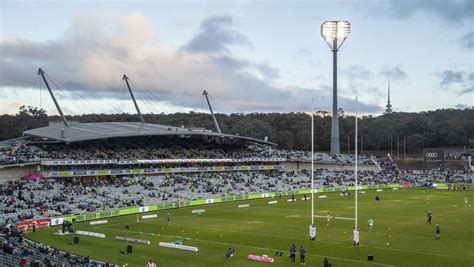 ACT government's preferred staged Canberra Stadium rebuild could leave ...