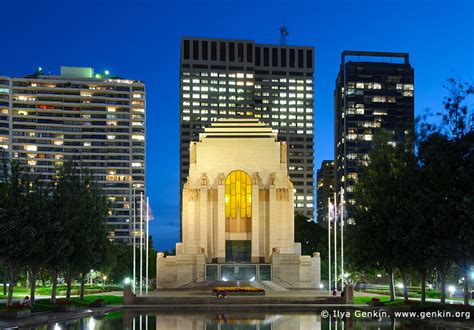 ANZAC War Memorial at Night Image | Fine Art Landscape Photography ...