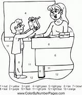 Free Kids Sharing Coloring Page Download  sketch template