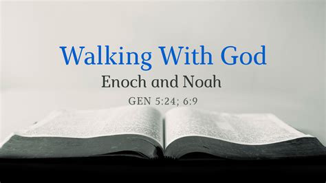 ENOCH WALKED WITH GOD – Ed Arcton Ministries