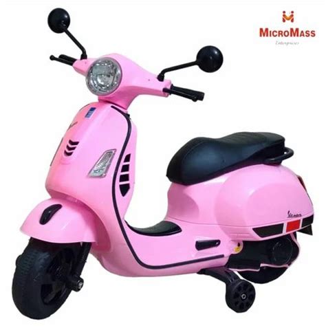 Huffy 6V Vespa Ride-On Electric Scooter For Kids, Pink | atelier-yuwa.ciao.jp