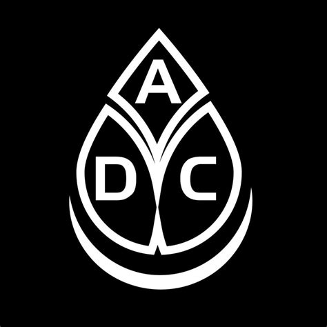 ADC creative circle letter logo concept. ADC letter design. 10558838 ...