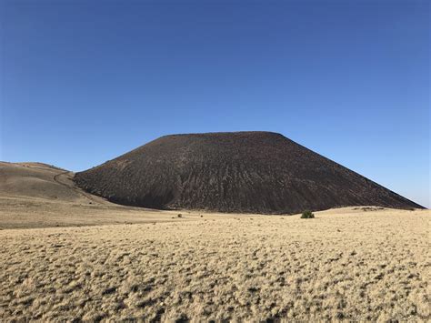 SP Crater, a cinder cone volcano that lies 25 miles north of Flagstaff ...