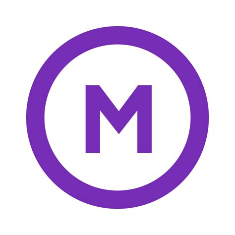 Purple M Logo