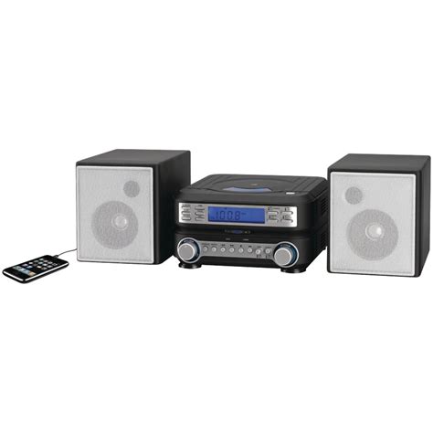 GPX 2 Channel Stereo Home Music System, HC221B - Walmart.com