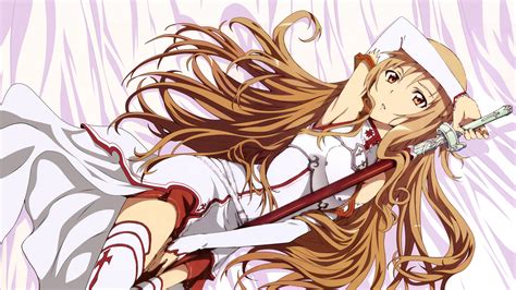 Asuna Yuuki Sword Art Online Anime Wallpaper ID:3072