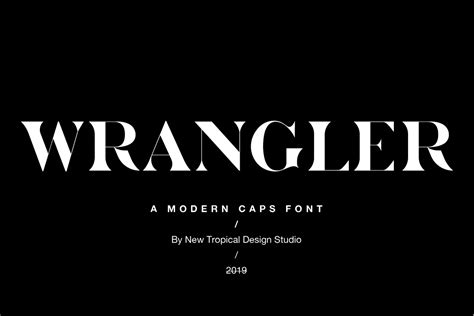 Wrangler Font - Free Fonts Download