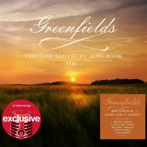 Greenfields: The Gibb Brothers Songbook Vol. 1 CD - Barry Gibb