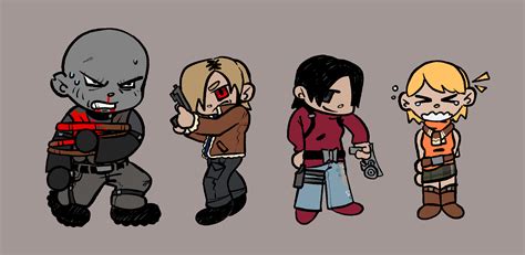 My Version Of RE4 Character Designs by AbandonedAnimatronic on Newgrounds