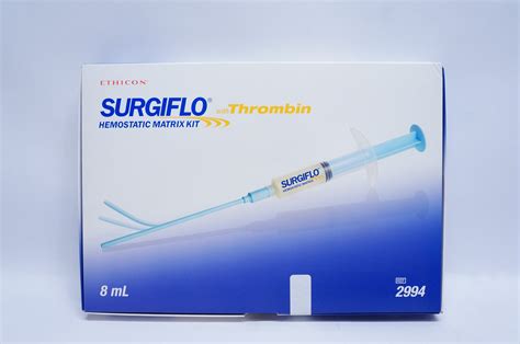 Ethicon 2994 SURGIFLO Thrombin Hemostatic Matrix Kit 8mL (x)